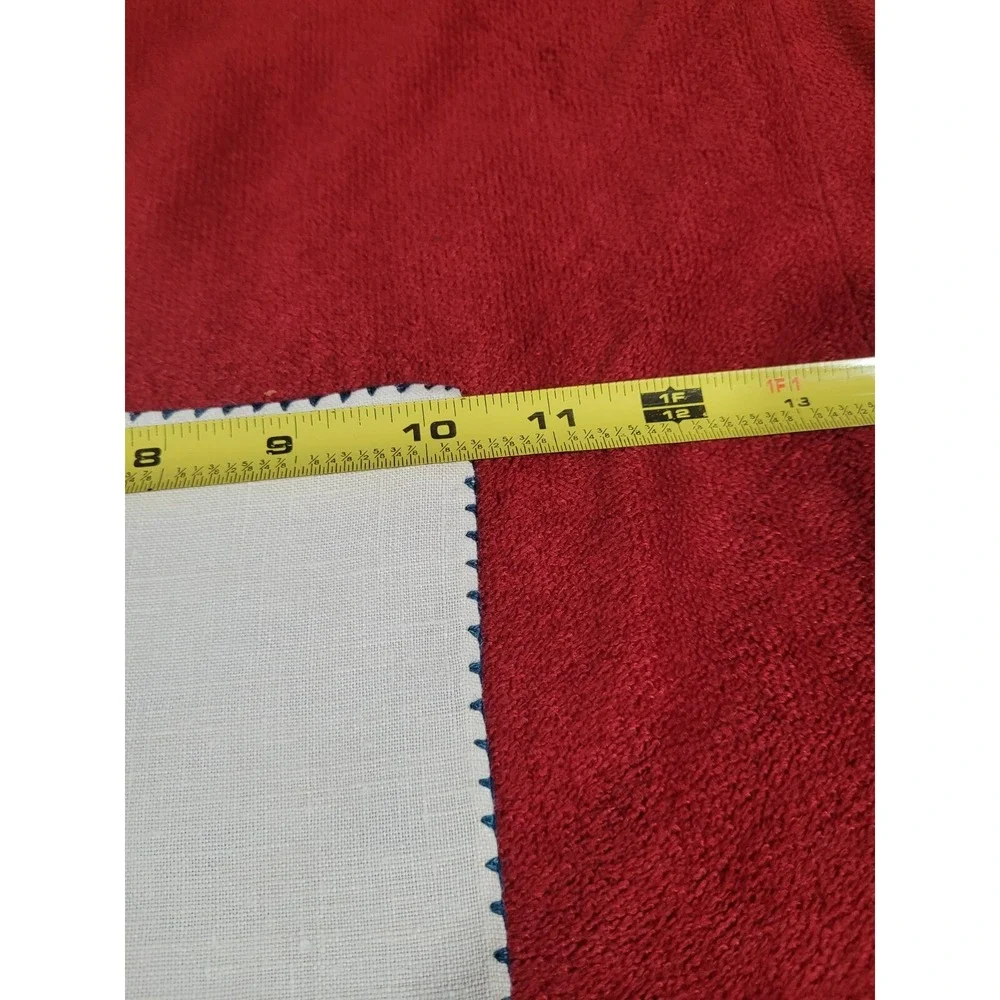 Vintage Cross Stitch Linen Napkins 4 Hemstitched 10 X 10 Sq Tea Coffee Luncheon